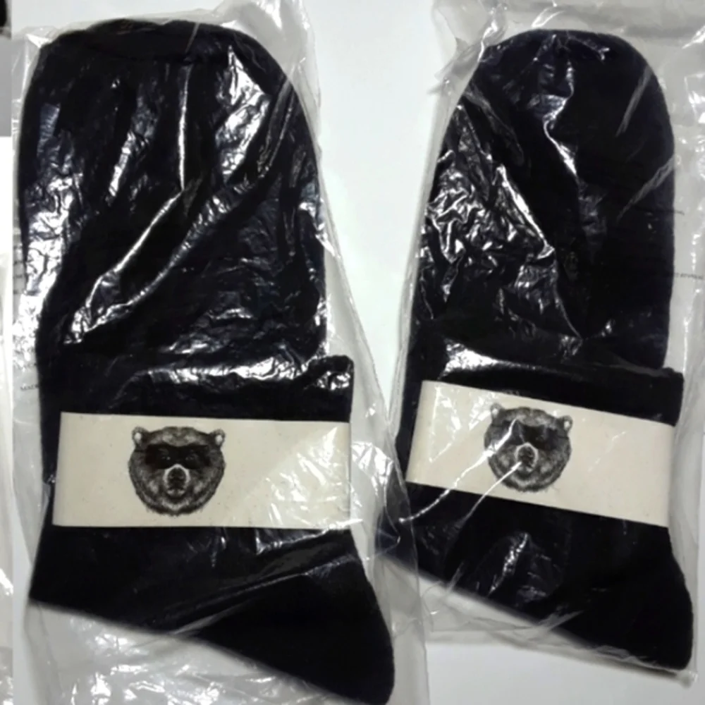 Just Another Pair Casual Black Socks- Size 7-10